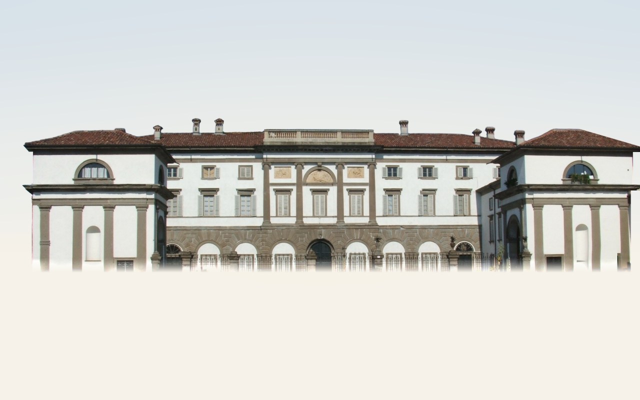 La facciata di Villa Moroni a Stezzano, dove si trova lo studio LibertyRE